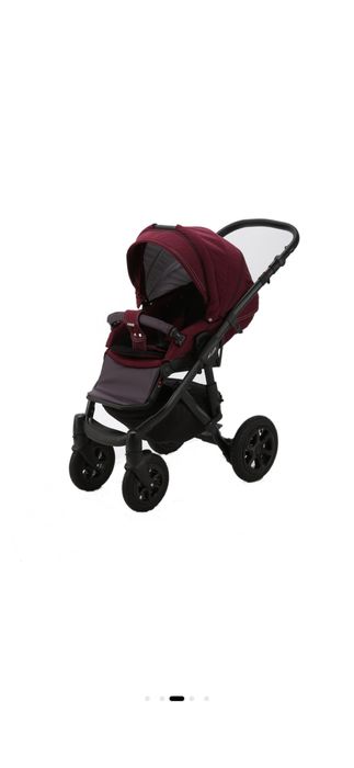 Carucior 3 in 1 Adamex Barletta C207, Burgundy Red