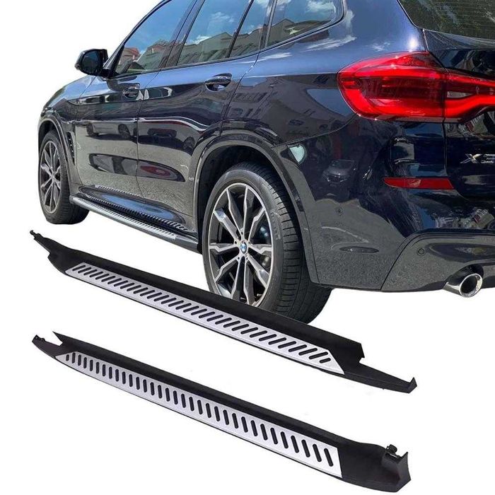 Степенки за прагове за BMW X3 (G01) / X4 (G02) (2017+) - Комплект