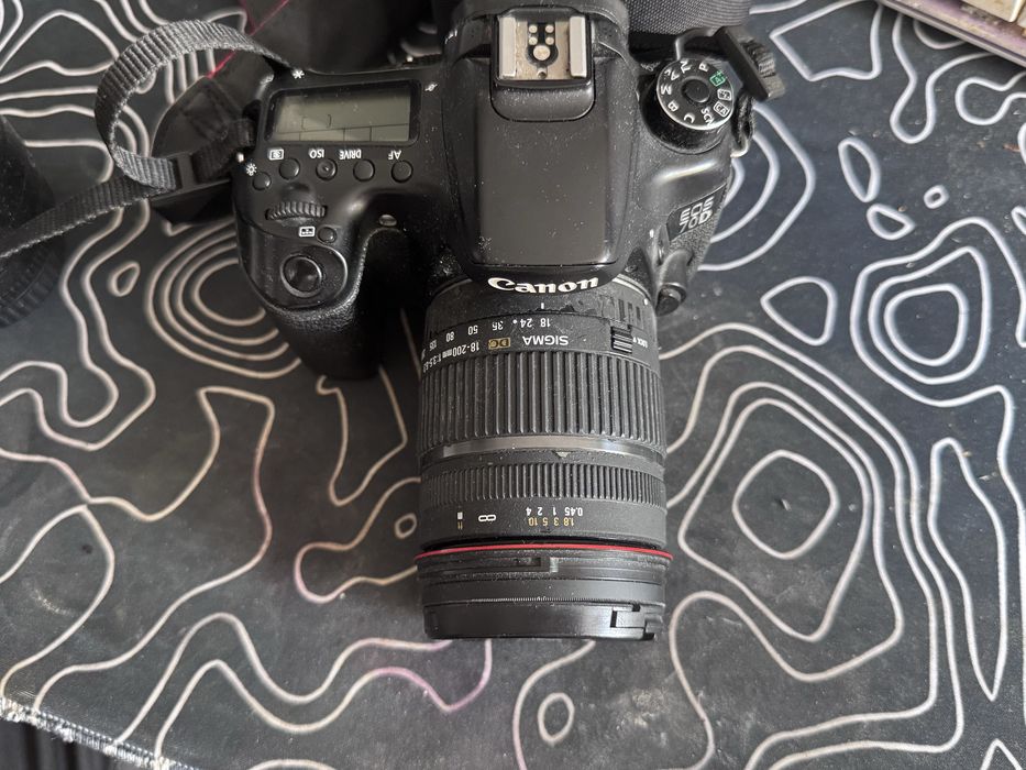 Комплект 2 обьектива камера canon 70d