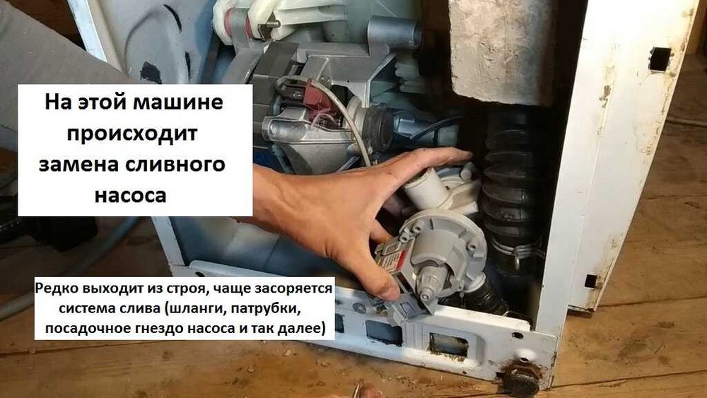 Ремонт стиральных машин. Ошибка LE