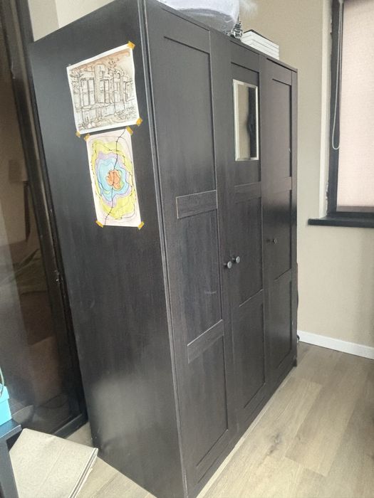 Шкаф черный IKEA