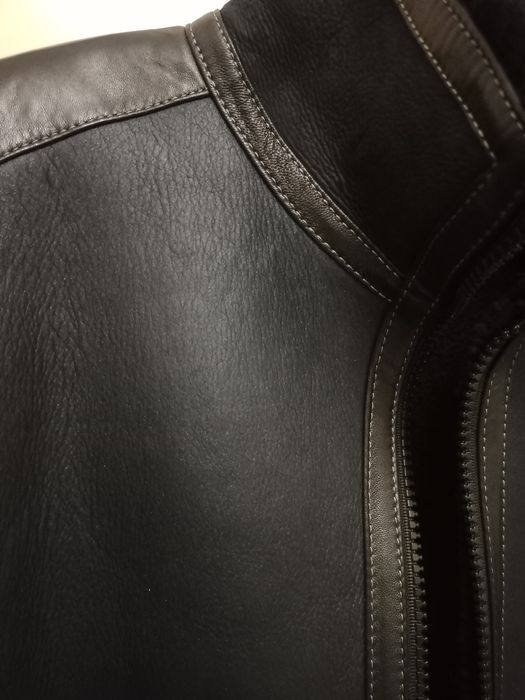 Натуральная мужская дубленка