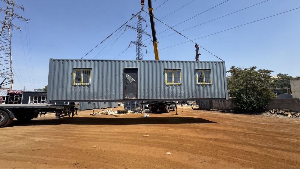 Konteynir ofis контейнер под офис 40 футовы