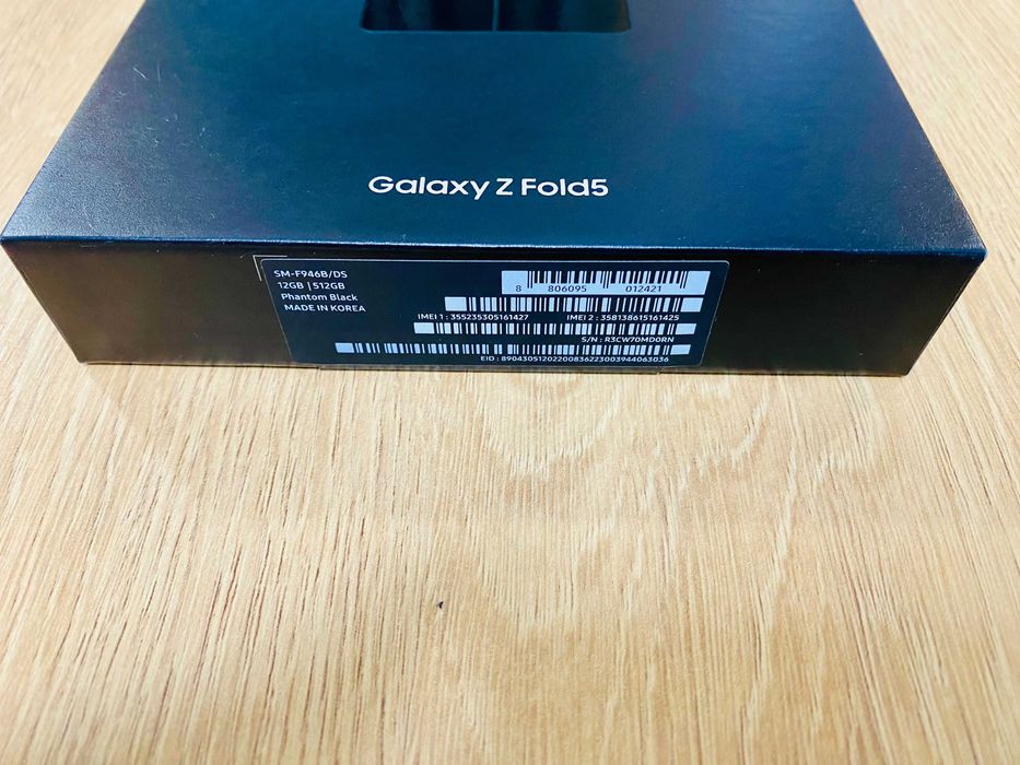 Samsung Galaxy Z Fold5, 12GB RAM, 512GB, 5G, Phantom Black