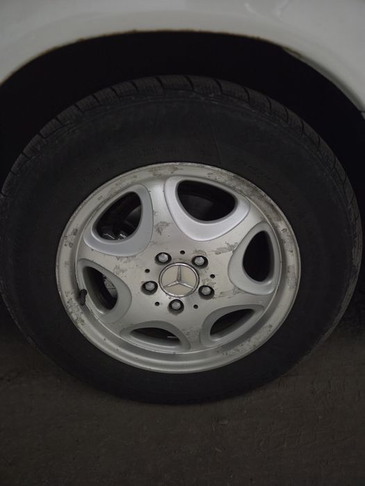 Диски от мерседеса w140 с резиной