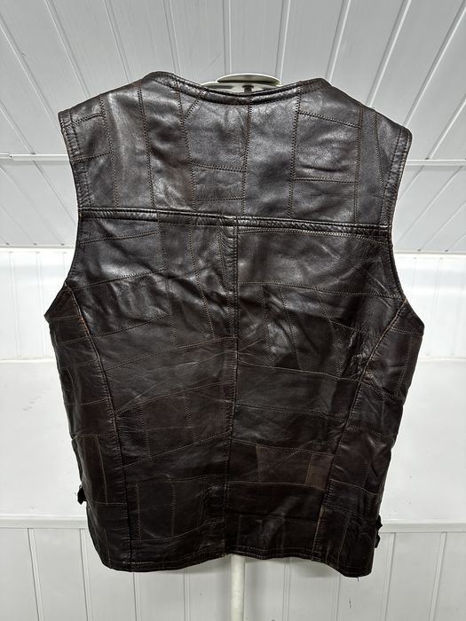 Vesta moto piele L 52