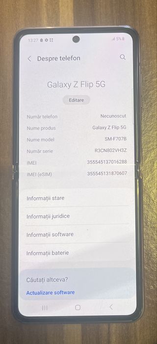 Samsung Galaxy Z Flip 5 G Rose Gold /pudriera