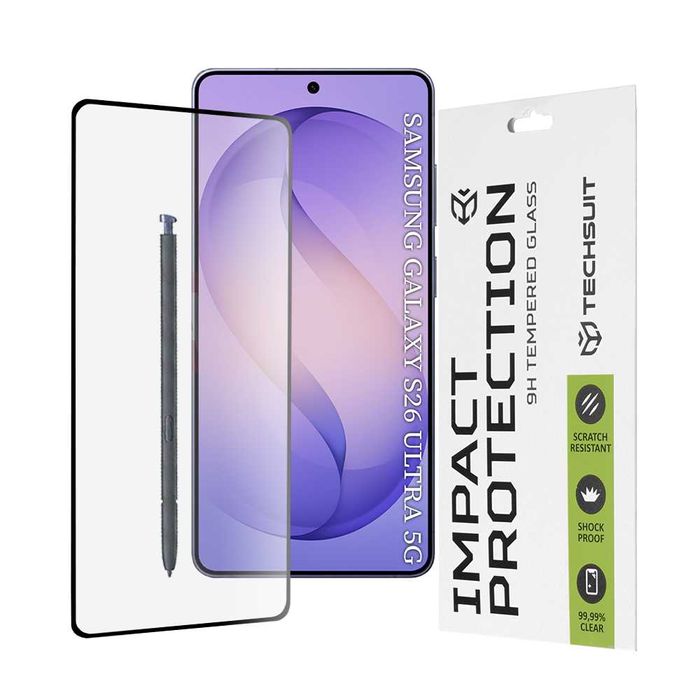 Стъклен протектор Full за Galaxy S26 Ultra, Galaxy S26, Galaxy S26+
