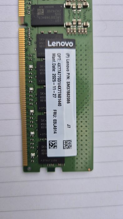 32GB DDR5 Memorie Server Kingston pt Lenovo