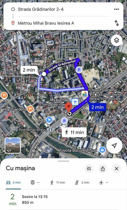 Apartament 2 camere, decomandat, 57 mp, renovat 2026, garaj + 2 locuri de parcare, la 4 minute de metrou Mihai Bravu