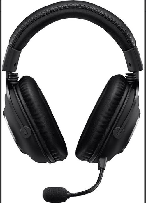 Геймърски слушалки Logitech PRO X, черни