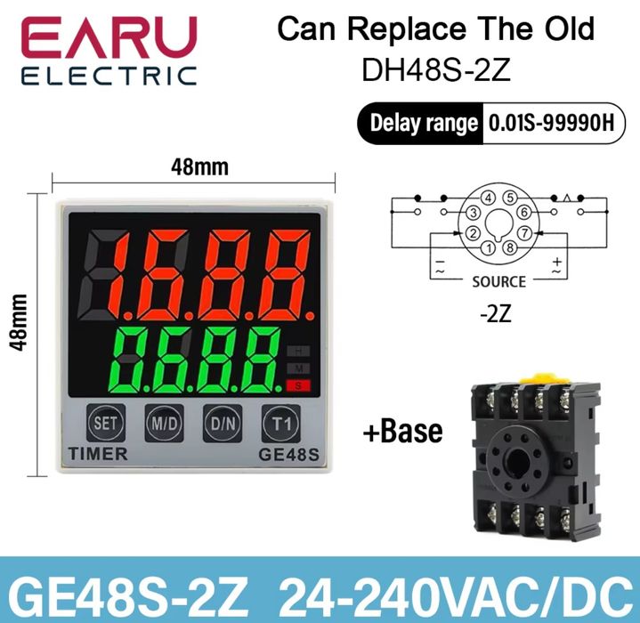 Таймер, отложен старт, забавяне при включване, изключване