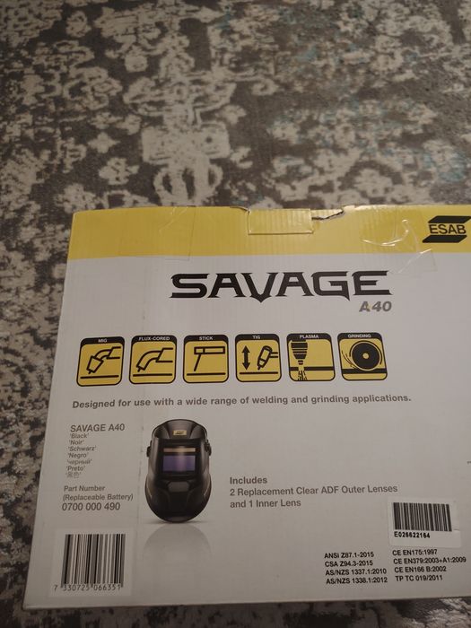 Сварочная маска Savage A40