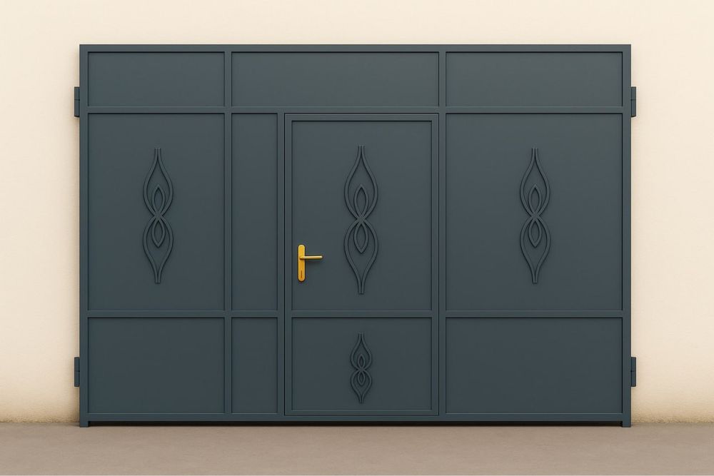 Дарвоза вотора металлические, уч паллали