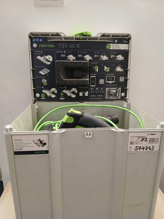 Festool TSV 60 K – ferăstrău circular cu incizor