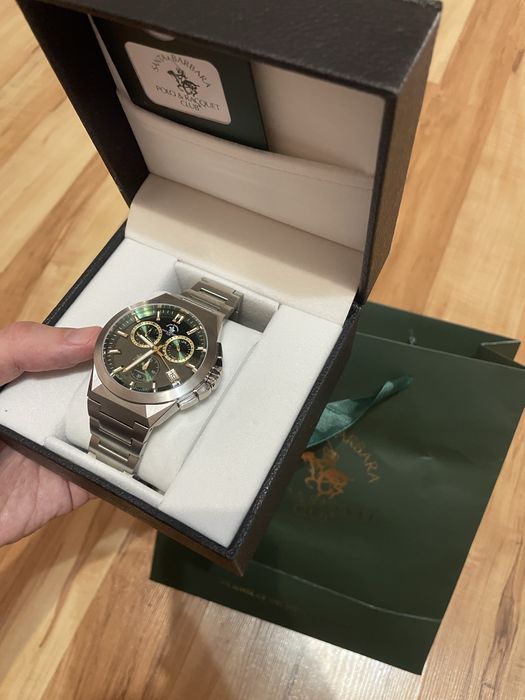 Новые оригинальные часы polo and raquet club