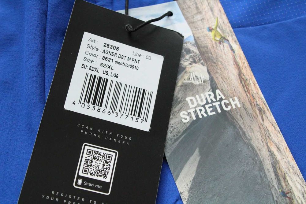 SALEWA Agner Durastretch pants - два нови мъжки туристически панталона, размер 50 (L) и 52 (XL)