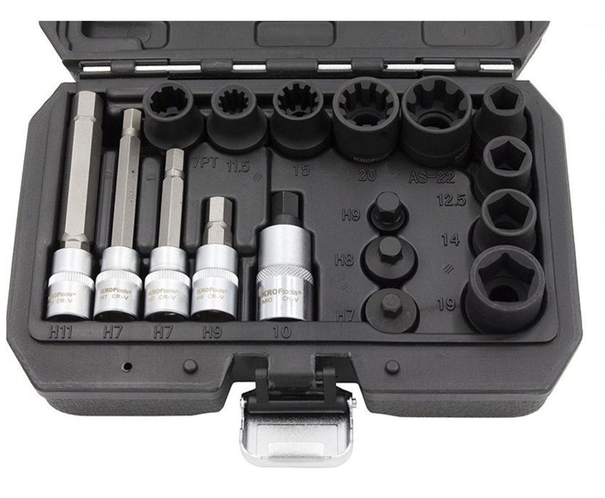 Set tubulare speciale pentru etrier frana 17 piese