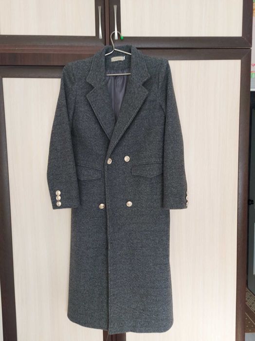 Пальто осеннее, шерстяное