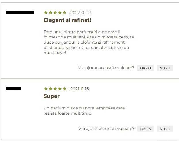 Apă de parfum Quelques Notes d'Amour (Yves Rocher)