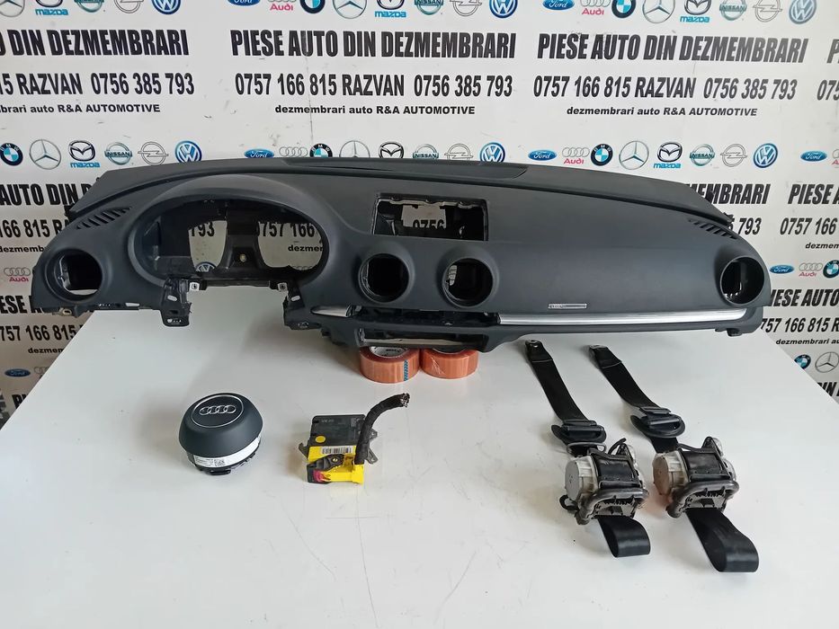 Plansa Bord Kit Airbag Complet Centuri Modul Audi A3 8V Facelift 2016 2020
