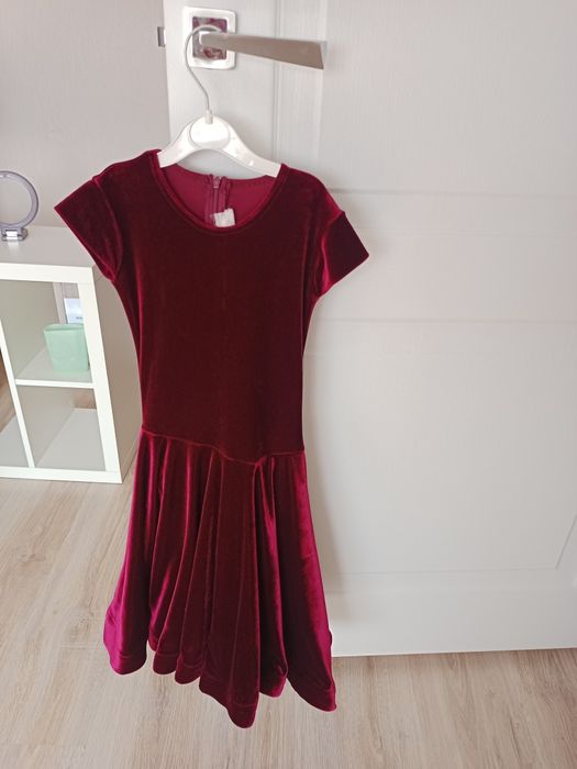 Платье для танца, велюр, 2 шт.