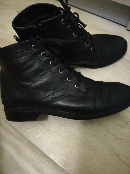 Боти естествена кожа