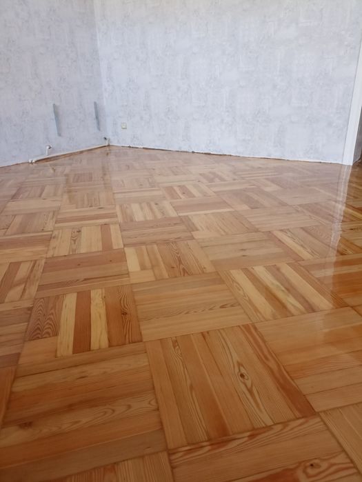 Шлифовка пол паркет