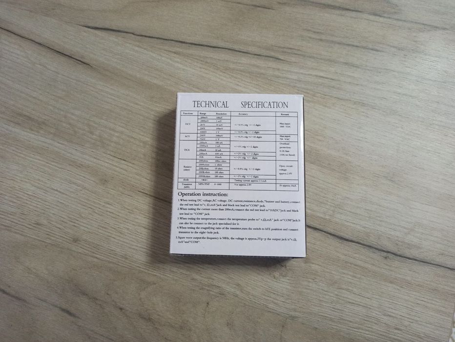 Тестер-мультиметр. Новый.