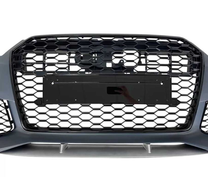 Предна броня за Audi A6 2011г-2014г RS6 Design с отвори за парктроник