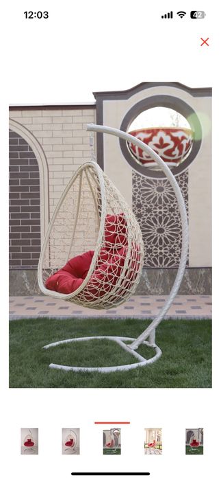 Кресло качалка подвесная