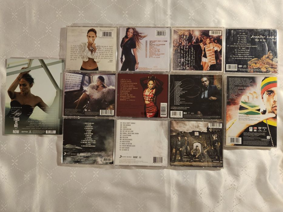 Оригинални дискове CD,DVD Jennifer Lopez, Sean Paul, Stone Sour,Eizbre