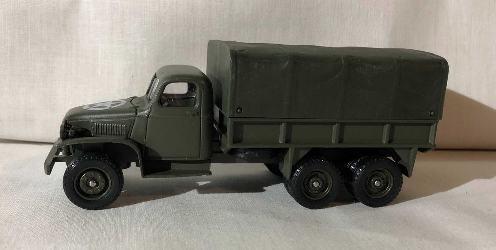 Macheta SOLIDO Camion Militar - GMC 2.5 TON 6x6 - franta-cutie-anii 70