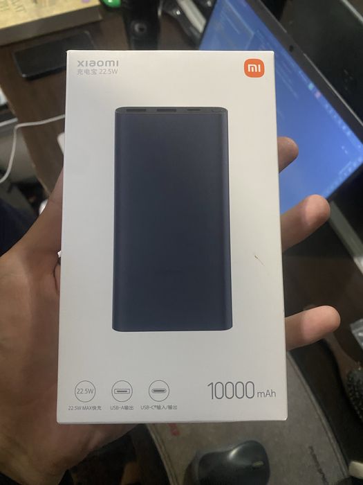 Powerbank, Me.       Model: PB 100 DZM.        Sig’imi:   10000 mAh