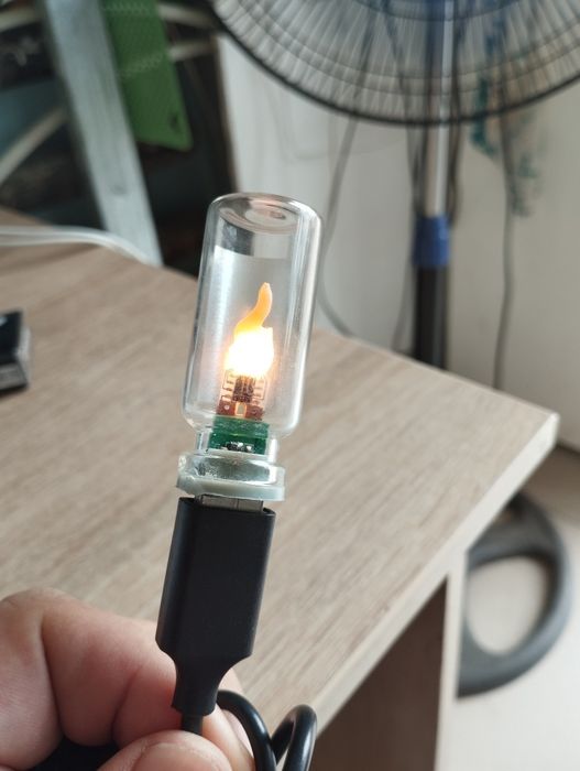 Оригинальная  USB свеча