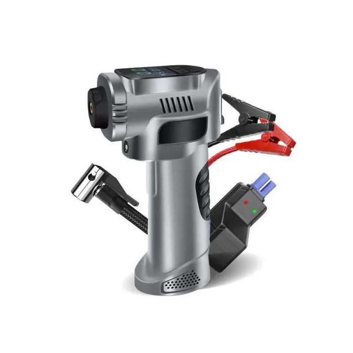 Зарядно стартерно устройство 4в1 стартер/компресор/фенер jump starter