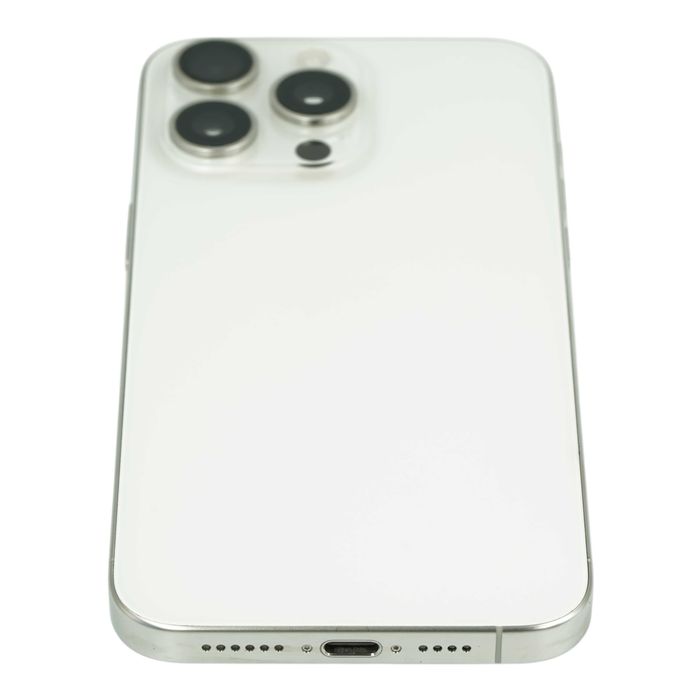 Magazin Apple | iPhone 15 Pro Max | White Titanium | Excelent | 256GB | 100% | Cu Garantie | In Rate | smilemobile.ro