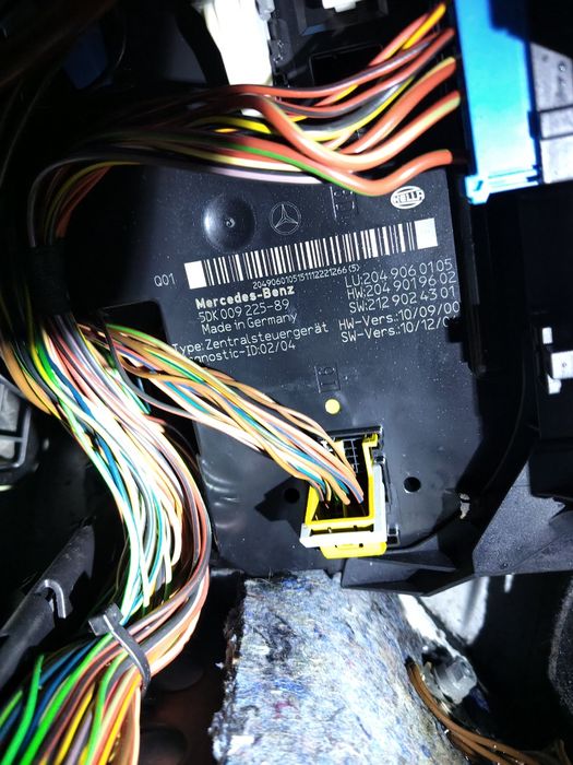 Modul confort/sam spate Mercedes c class w204