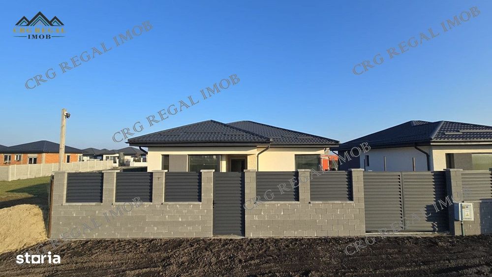 Casa noua cu 3 camere 2 bai teren 350mp curte generoasa Comuna Berceni