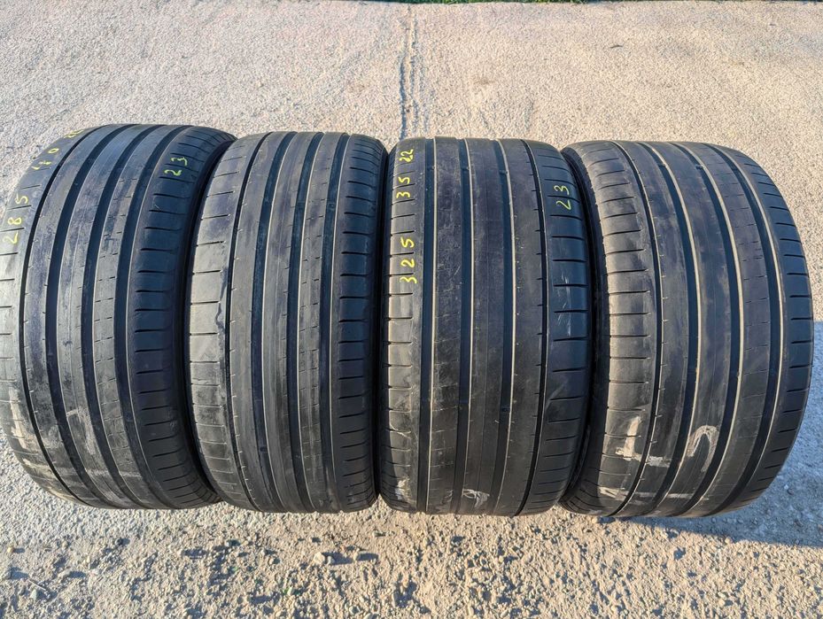 SET 4 Anvelope Vara 275/40 R22 + 325/35 R22 YOKOHAMA Advan Sport V107 MO1 - ZR (Mercedes GLE Original)