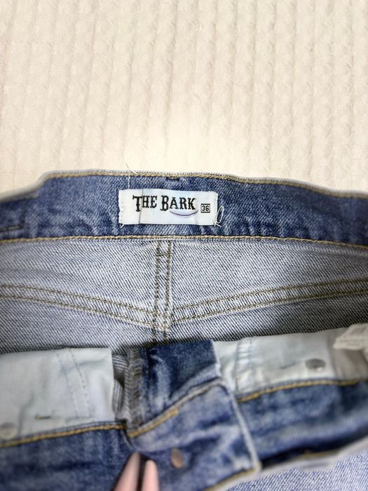 Kikiriki Fustă din denim mini albastru deschis mărimea 36 / S