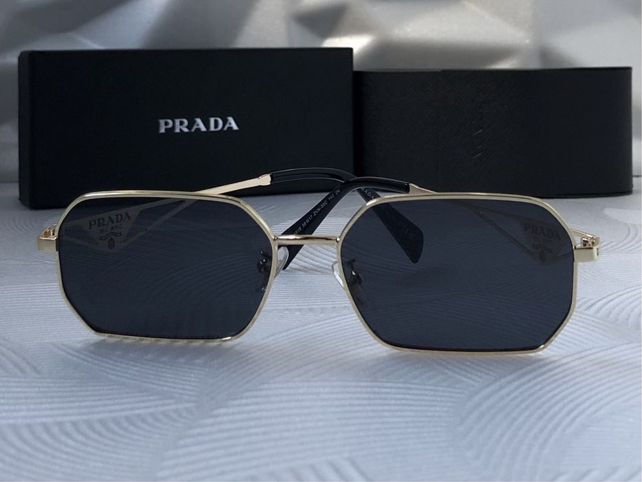 Дамски слънчеви очила осмоъгълни правоъгълни 2 цвята черни кафяви