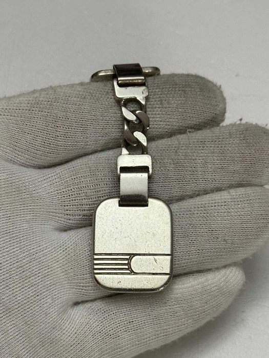 BRELOC CHEI ARGINT 925 - Cu PLACUTA - 26g. - Vintage !