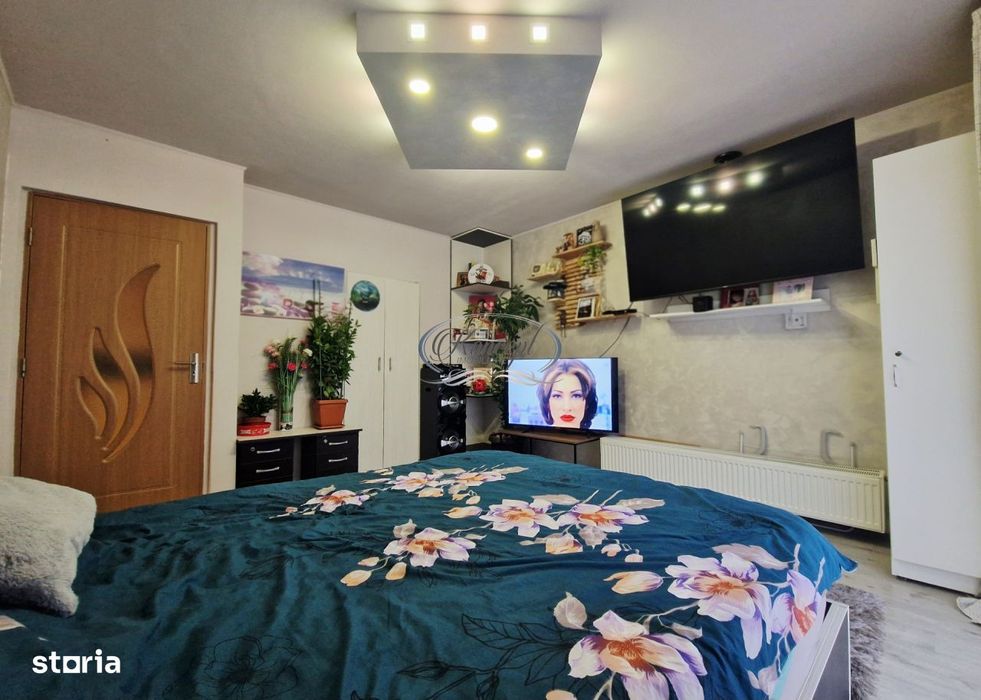 Apartament decomandat, 57 mp utili, Floresti