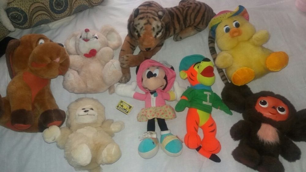 Мягкие игрушки..
