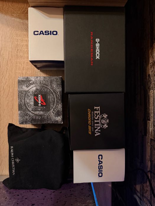 Часовници ЛОТ G-shock CasiOak Rangeman Festina Ralph Christian