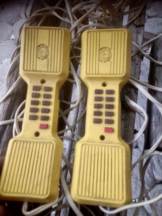 Винтажная Игрушка Советская ретро телефон, 1980 годов изготовления зав