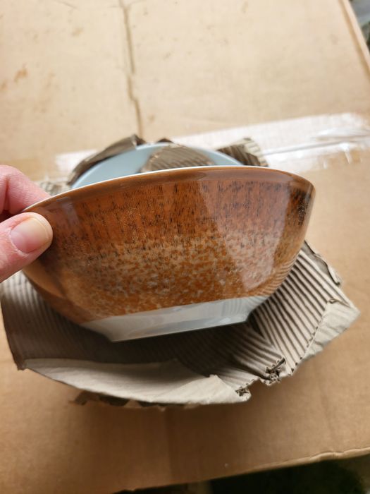 Комплект за хранене порцелан van Well Ella чинии чаши купички сервиз