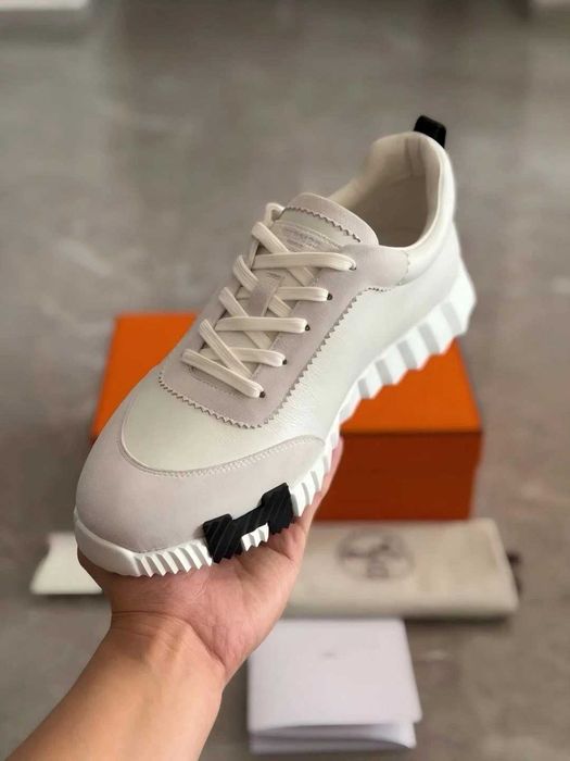 Hermes Bouncing Sneakers White Leather (40-45 номер)