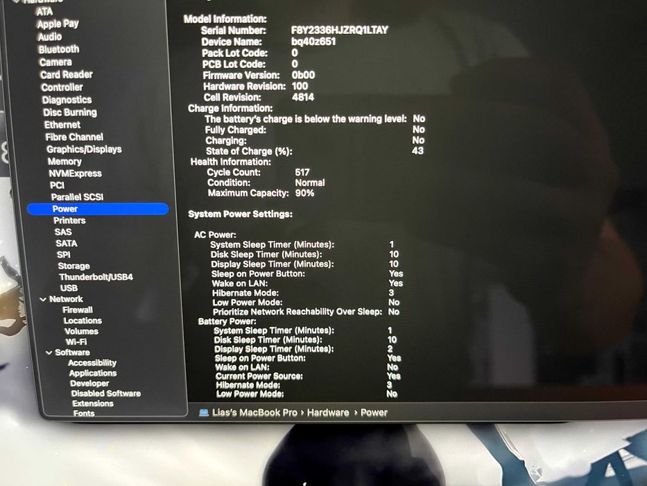 Macbook Pro M1 Pro 16/512